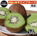 【ふるさと納税】【まごころ手選別】和歌山産 キウイフルーツ 約3.6kg(サイズ混合) 秀品 ※2026年1月下旬〜3月中旬頃に順次発送予定