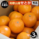 【ふるさと納税】【まごころ手選別】和歌山産 せとか 約3kg 秀品 ※2026年2月下旬~4月中旬頃より順次発送予定