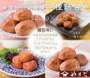 【ふるさと納税】厳選紀州南高梅四種詰合せ