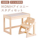 【ふるさと納税】IKONIH スタディセット | おもちゃ 子供 こども オモチャ 玩具 プレゼント お祝い 木 出産祝い 安全 オーガニックトイ ファーストトイ イス 椅子 机 子供用 アイコニー