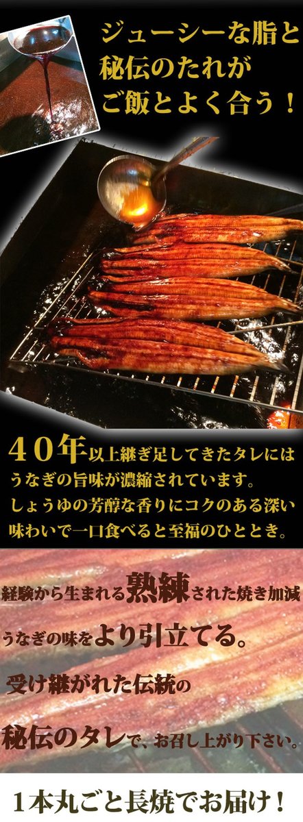 【ふるさと納税】大型サイズ　 ふっくら柔らか国産うなぎ蒲焼き　約2人前　化粧箱入◆