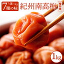 【ふるさと納税】味が選べる!【贈答用】紀州南高梅 1000g 化粧箱入 | 梅干し うめぼし 梅 1kg お弁当 おかず 紀州 南高梅 ギフト プレゼント 国産...