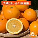 【ふるさと納税】和歌山県産 八朔 6kg 家庭用 ※2026年1月上旬〜3月下旬頃に順次発送予定