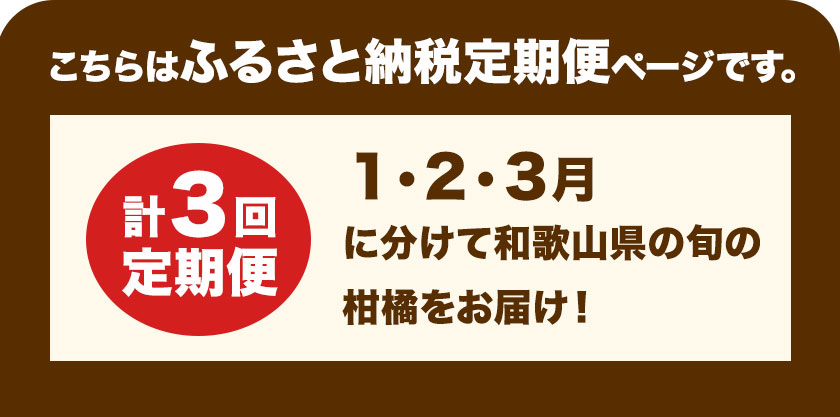 【ふるさと納税】【発送月固定定期便】紀州 和歌山産 旬の ご家庭用 柑橘 セット (みかん 不知火 清見)【全3回】 魚鶴商店《30日以内に発送予定(土日祝除く)》 和歌山県 日高町 みかん 不知火 清見 オレンジ 柑橘 蜜柑 果物 フルーツ 訳あり ギフト 送料無料 定期便