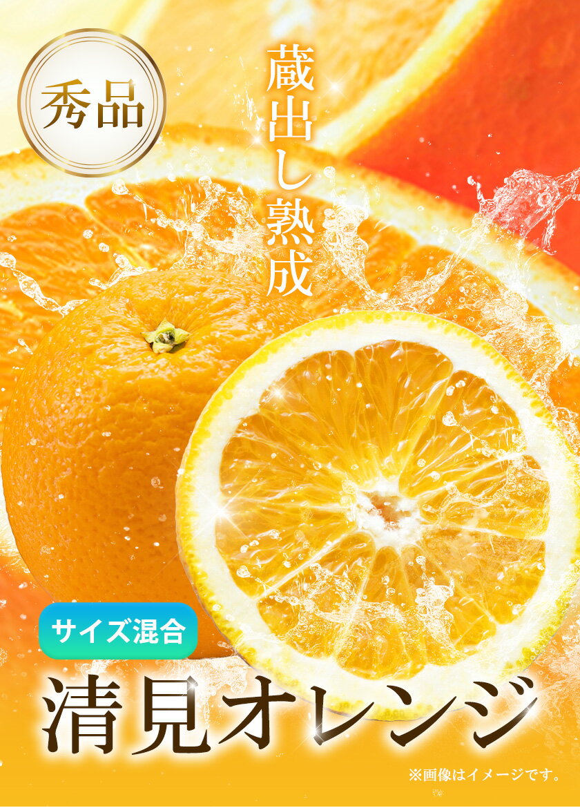 【ふるさと納税】熟成 清見オレンジ 秀品10kg 5kg どの坂果樹園《3月上旬-5月中旬頃出荷》 和歌山県 日高川町 清見オレンジ 旬 柑橘 フルーツ 果物 オレンジ 熟成