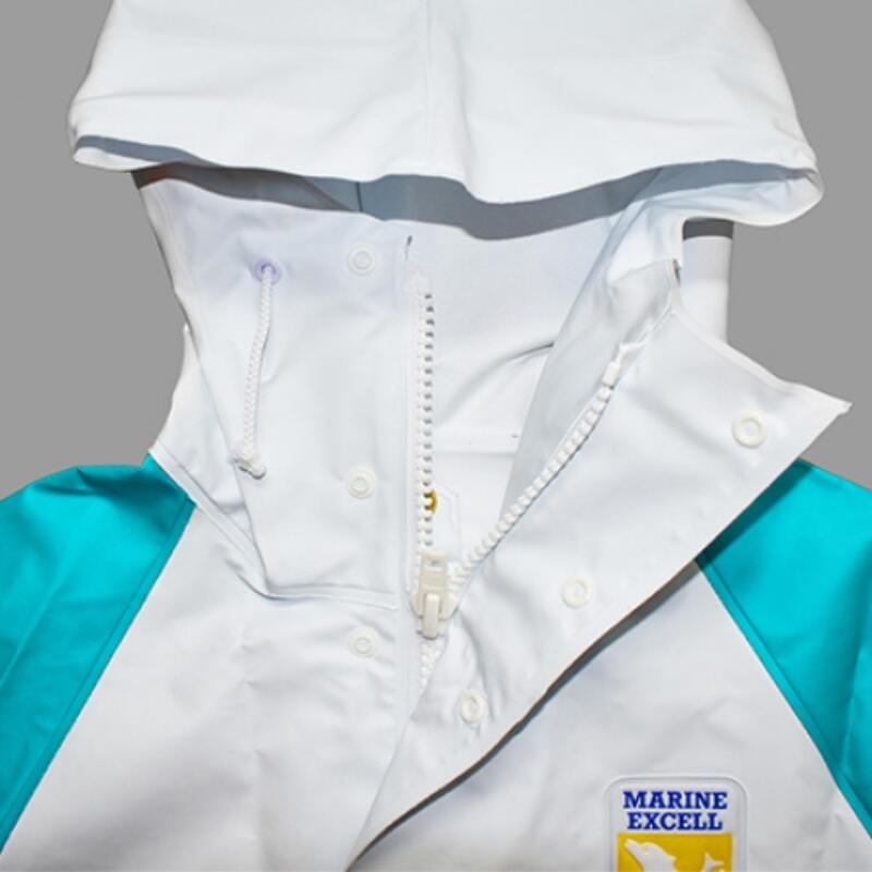 【ふるさと納税】 マリンエクセル LADIES パーカー ターコイズ 【選べるサイズ・カラー】 / 防水 ウェア 防水加工 日本製 防寒 防寒着 フード パーカ 和歌山 由良町 レディース 取り寄せ 作業着 アパレル ファッション 服 洋服