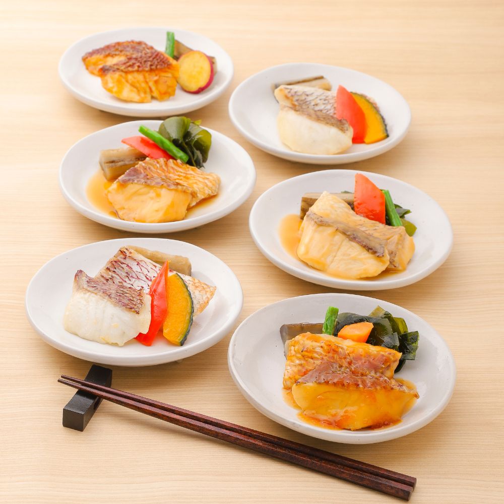 【ふるさと納税】 レンジで簡単！近大生まれマダイ惣菜詰合せ（12食）近大 真鯛 マダイ レンチン レンジ調理 煮付け 冷凍