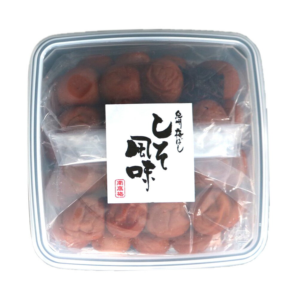 【ふるさと納税】【贈答用】紀州南高梅 しそ風味梅干 1000g 化粧箱入 【US48】 | 梅干 食品 加工食品 人気 おすすめ 送料無料