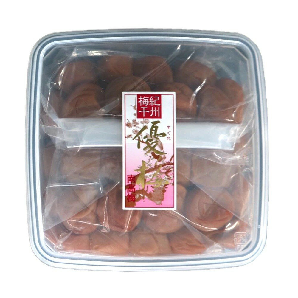 【ふるさと納税】紀州南高梅 優梅 500g ご家庭用 【US33】 | もも フルーツ 果物 くだもの 食品 人気 おすすめ 送料無料