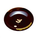 【ふるさと納税】7.5寸 菓子鉢 溜 金雲昇鶴【YG68】