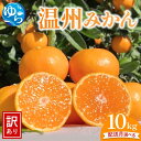 【ふるさと納税】先行予約 ≪訳あり≫ 温州みかん 10kg 【配送月選べる】/ みかん ミカン 和歌山県 柑橘 甘い 蜜柑 フルーツ 果物 くだもの 食品 産地直送 由良町 ご家庭用 温州 温州ミカン わけあり 訳アリ(4)