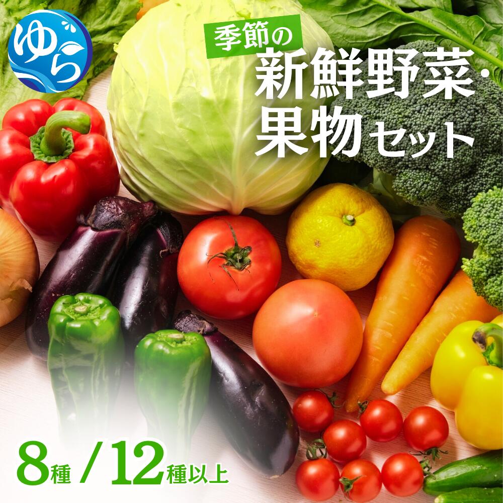 【ふるさと納税】季節の新鮮野菜・果物セット【夏季】8種以上 12種以上 ※北海道・沖縄・離島配送不可 / 期間限定 由良町 冷蔵 詰合せ フルーツ やさい くだもの 食品 おすすめ 産地直送