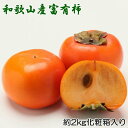 【ふるさと納税】［厳選・産直］和歌山産の富有柿約2kg（化粧箱入り）（2L～4Lサイズ）★2024年11月頃より順次発送 | 返礼品 支援 支援品 楽天ふるさと 納税 お取り寄せグルメ 取り寄せ グルメ フルーツ 果物 くだもの 柿 カキ かき 富有柿 産地直送 家庭用 自宅用 国産