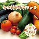 【ふるさと納税】【定期便 / 全6回：奇数月お届け】旬の新鮮野菜セットB（たっぷり15品以上） | 野菜 やさい 食品 人気 おすすめ 送料無料