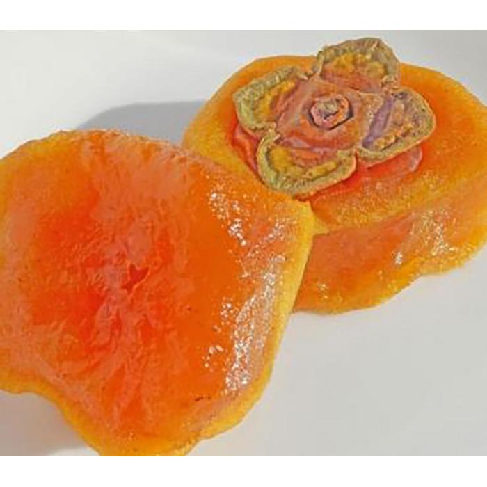 【ふるさと納税】生渋柿たね無 あんぽ柿用T軸枝無約4.5～5kg　約24～30個＜2026年10月中旬～11月上旬ご..