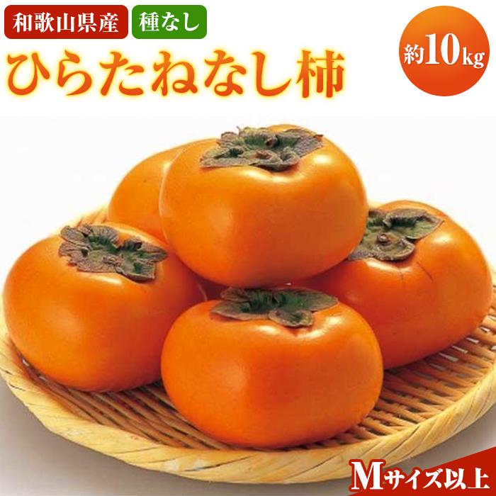 23位! 口コミ数「1件」評価「3」◆先行予約◆和歌山県産 平核無柿＜ご家庭用＞約10kg【2024年10月上旬以降発送】【MG3】 | 和歌山県 印南町 和歌山 返礼品 支援･･･ 