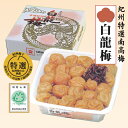 【ふるさと納税】本場紀州白龍梅 1kg