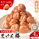 【ふるさと納税】訳あり梅干し まけん梅 蜜宝梅(R) 4kg(500g×8)| 訳あり わけあり 梅干 うめ ウメ はちみつ梅 はちみつ 甘口 ご家庭用