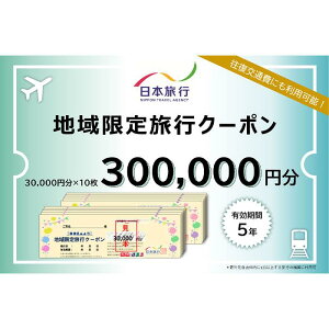 【ふるさと納税】日本旅行　地域限定旅行クーポン（300,000円分）
