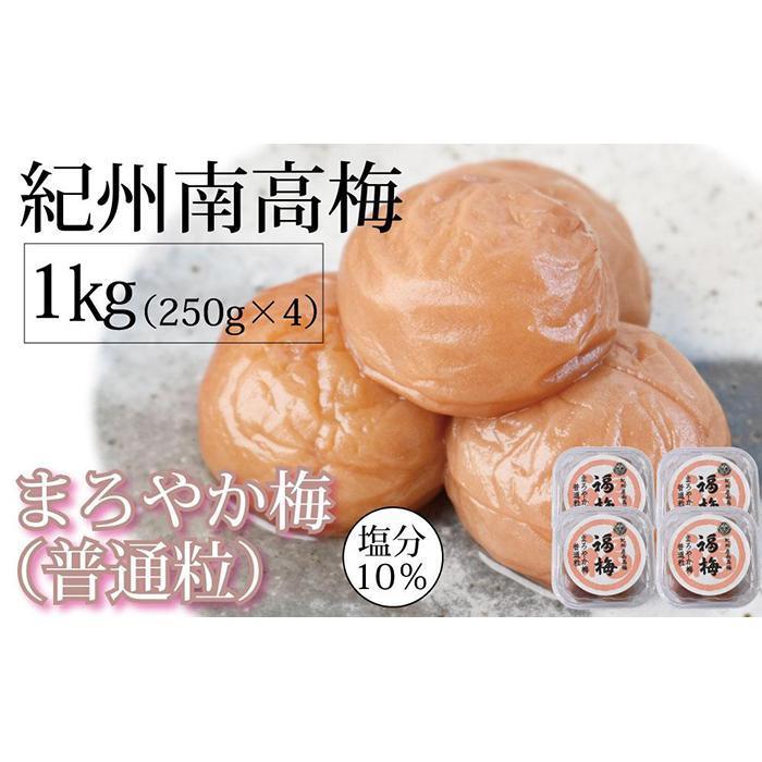 【ふるさと納税】紀州南高梅 250g×4 塩分 10% はちみつ梅干 まろやか梅 普通粒【ギフト 化粧箱入り 贈答用】 | 梅干 食品 加工食品 人気 おすすめ...