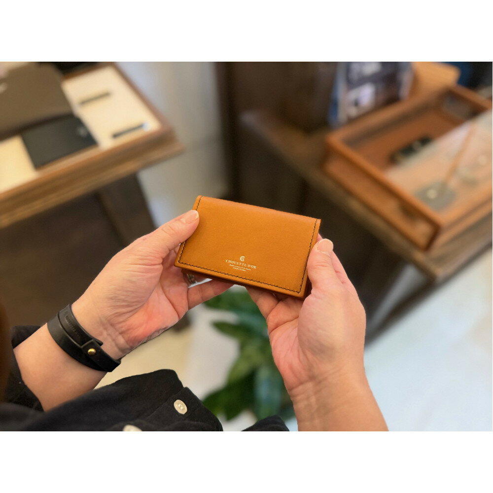 [選べるカラー]革職人が作る牛革名刺入れ Card case | 名刺入れ雑貨 小物 ファッション 牛革 カードケース 人気 おすすめ 送料無料