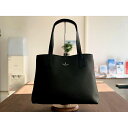 【ふるさと納税】革職人が作った 本革トートバッグ M シュリンクブラック | 和歌山県 和歌山 白浜町 本革 レザー 革小物 レディース メンズ バッグ トート...