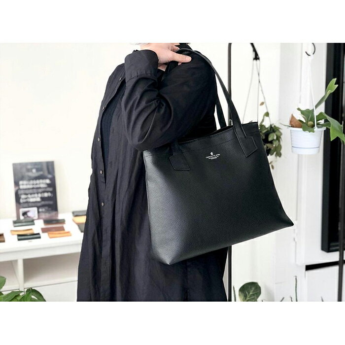 【ふるさと納税】革職人が作った 本革トートバッグ M ブラック | 楽天ふるさと 納税 和歌山県 和歌山 白浜町 本革 レザー 革小物 レディース メンズ バッグ トートバッグ トートバック トート バック かばん 鞄 カバン レザートート ビジネス ビジネスバッグ ビジネスバック