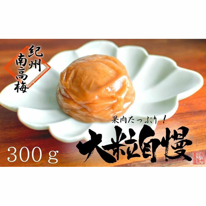 18位! 口コミ数「0件」評価「0」はちみつ梅　超大粒　大粒自慢（300g）紀州南高梅【梅農家手づくり梅干】 | 楽天ふるさと 納税 和歌山県 和歌山 白浜町 梅干し 梅干 梅･･･ 