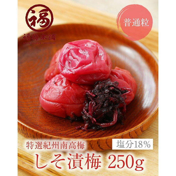 【ふるさと納税】紀州南高梅 昔ながらの酸っぱい梅干 しそ漬250g（塩分約18％）×4パック|和歌山県 白浜町 和歌山 国産 梅干し しそ漬け 梅干 昔ながらの梅干し うめ 梅 酸っぱい梅干し お土産 漬物 漬け物 ご飯のお供 ごはんのおとも 南高梅 紀州梅 紀州梅干し ご飯のおとも