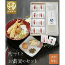 【ふるさと納税】紀州南高梅 福の幸 「梅干しとお蕎麦セット」 | 梅干し 梅干 梅 うめ 紀州梅干し 紀州梅 南高梅 ご飯のお供 ごはんのおとも ごはんのお供 ご飯のおとも お取り寄せ お土産 ギフト プレゼント 漬け物 ウメ 漬物 紀州 そば 蕎麦 つまみ