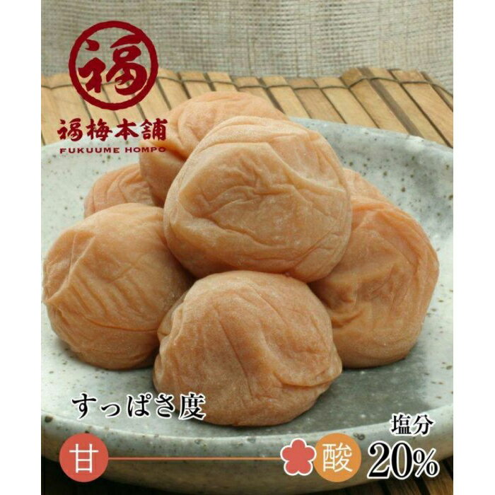 【ふるさと納税】ご家庭用 白干梅 塩分20％ 250g 塩だけで漬けた酸っぱい梅干し 最高級紀州南高梅 和...