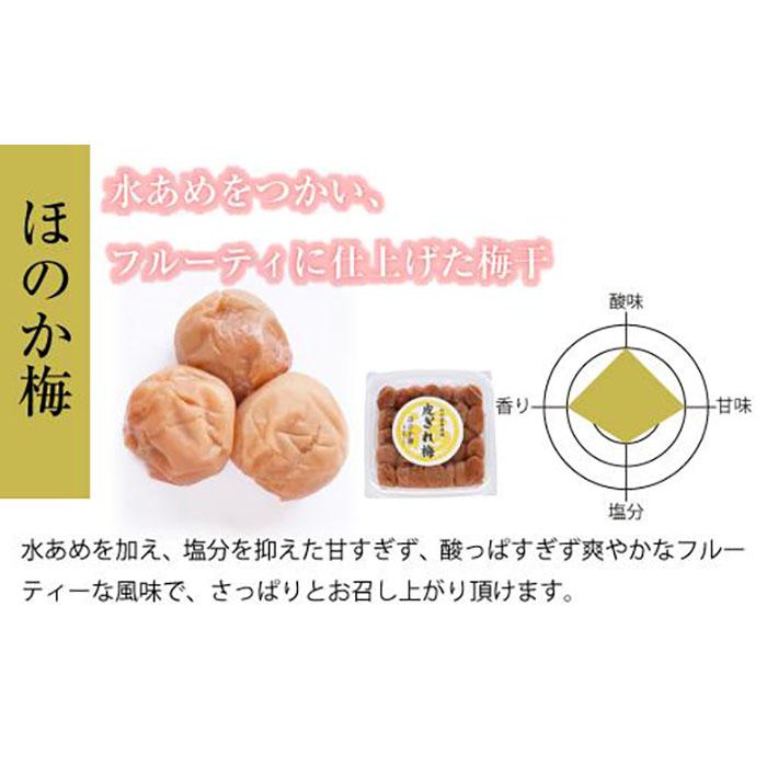 【ふるさと納税】紀州南高梅 産地直送　訳あり　皮切れ1kg（500×2パック）セット ほのか | 梅干 食品 加工食品 人気 おすすめ 送料無料