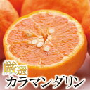【ふるさと納税】<4月より発送> 厳選 カラマンダリン5kg+150g(傷み補償分)南津海・なつみ光センサー選別 希少な春柑橘 みかんと同じように食べられます[...