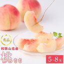 【ふるさと納税】和歌山県産 桃 5玉~8玉 約2kg 秀品 冷蔵配送 2025年7月上旬から2025年8月下旬発送予定 【US36】 | 和歌山県 和歌山 上富田町 桃 モモ 果物 くだもの フルーツ お取り寄せ 取り寄せ グルメ 楽天ふるさと 納税 特産品 お礼の品 おすすめ 送料無料
