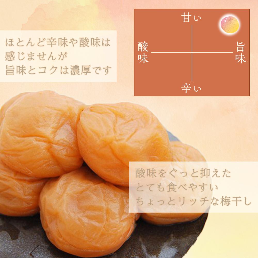 【ふるさと納税】紀州南高梅　蜂蜜つぶれ梅　塩分5％　1kg（500g×2)