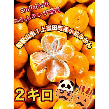 【先行予約】小粒みかん2Kg　高糖度！みかんの里！【SmileFruitみかんキング厳選】2024年10月下旬以降順次発送 | 果物 くだもの フルーツ 旬の果物 旬の味覚 食べ物 食品 柑橘 柑橘類 かんきつ類 みかん ミカン 蜜柑 お取り寄せ 美味しい ご当地 ギフト