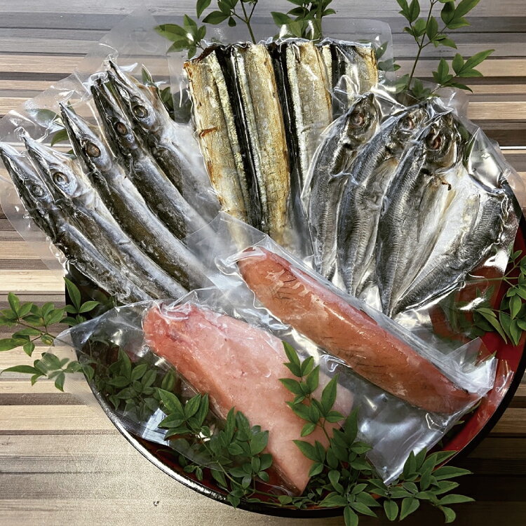 【ふるさと納税】熟成ケンケン鰹のたたきと熟成マグロと干物のセット(まぐろ×1節、ケンケン鰹タタキ×1節 、干物×9枚【あじ開き×3 、さんまみりん干し×3 、かます開き×3】)/ マグロ 鮪 かつお カツオ かつおのたたき タタキ アジ 鯵 サンマ 秋刀魚 カマス 詰め合わせ
