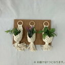 【ふるさと納税】マクラメ 小物入れ / マット テーブルウェア 敷物 雑貨 手作り ハンドメイド(3)
