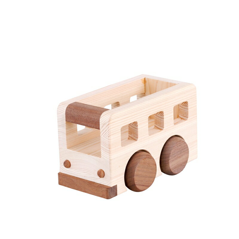 【ふるさと納税】IKONIH ( アイコニー ) オルゴールバス/ おもちゃ 子供 こども オモチャ 玩具 プレゼント お祝い 木 出産祝い 安全 オーガニックトイ ファーストトイ バス 乗り物 車 大型車 ミニカー