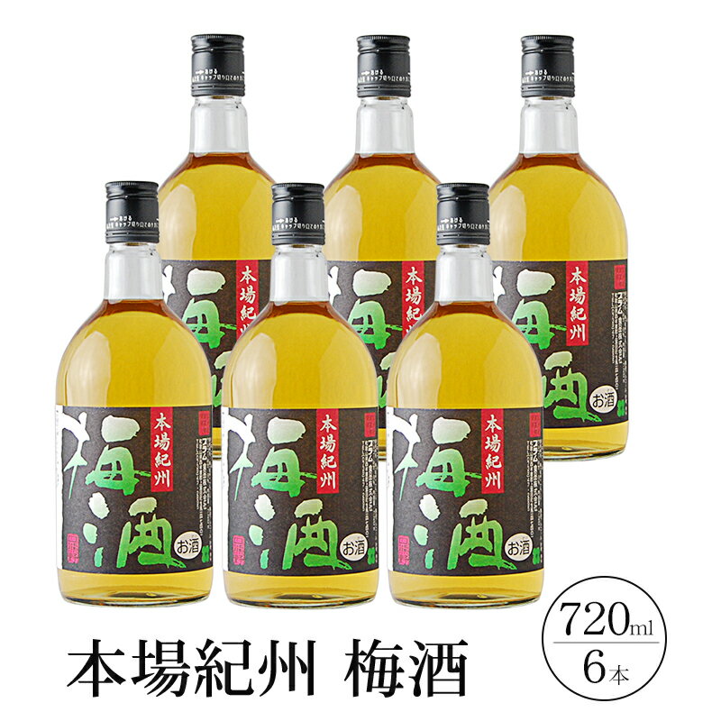 本場紀州梅酒 6本セット