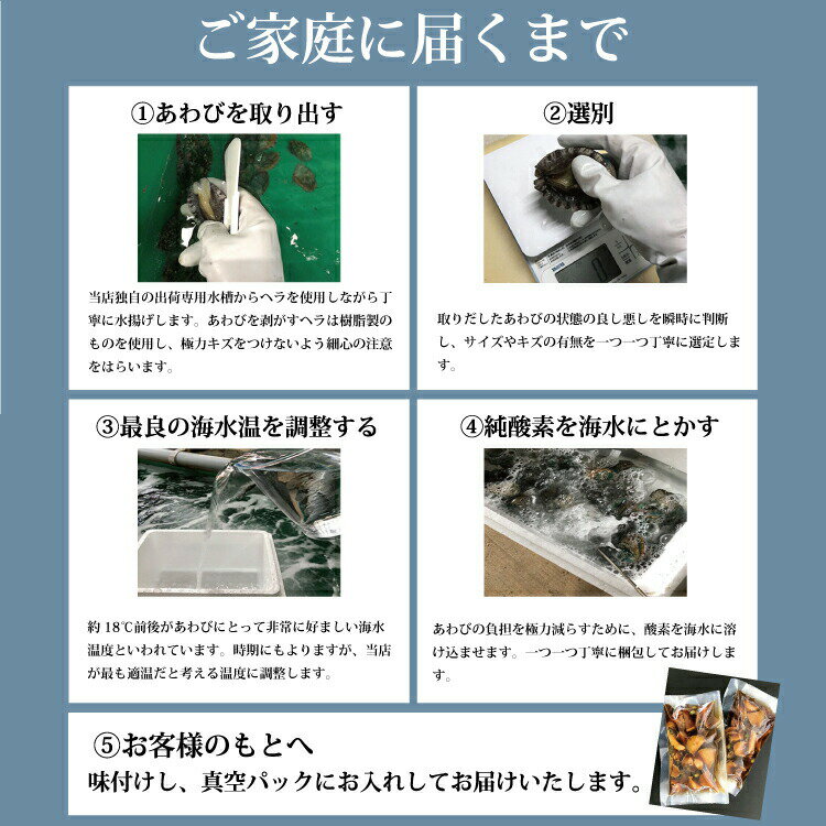 【ふるさと納税】和歌山産煮アワビ スライス 【湯浅たまり醤油使用ぶどう山椒風味】 160g＜配達日指定OK＞