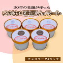 【ふるさと納税】創業30年の老舗が作った濃厚なめらかジェラート おすすめのラッテとチョコラータの5個入り / ジェラート アイス クリーム アイスクリーム おやつ チョコレート チョコ 和歌山 ラッテ ミルク ミルク味(4)