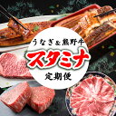 【ふるさと納税】 【全3回】−松− 国産うなぎ&熊野牛 スタミナ定期便 / 定期便 鰻 牛肉 サーロイン シャトーブリアン ヒレ ロース 蒲焼き 霜降り うな重...