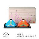 【ふるさと納税】福びなさん(大) 塗り敷板・木箱付【YG346】 | クラフト 民芸 人気 おすすめ 送料無料