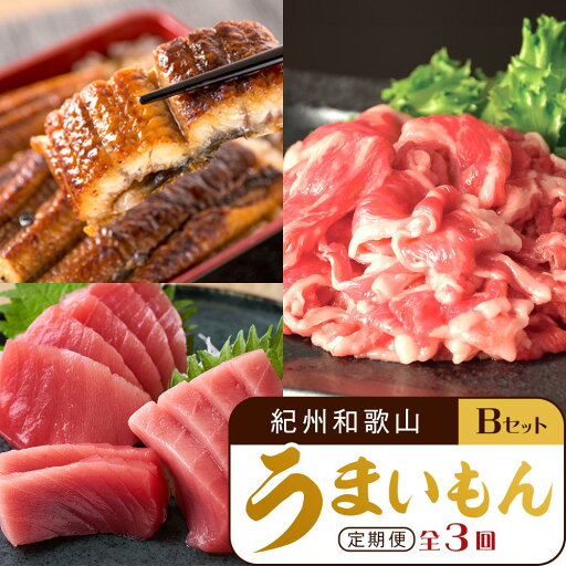 【ふるさと納税】【定期便 全3回】紀州和歌山うまいもんセットB(生まぐろ・うなぎ蒲焼・熊野牛)【UT126】 | 魚 お魚 さかな 肉 お肉 にく 食品 人気 おすすめ 送料無料 【ふるさと納税】【定期便 全3回】紀州和歌山うまいもんセットB(生まぐろ・うなぎ蒲焼・熊野牛)【UT126】 | 魚 お魚 さかな 肉 お肉 にく 食品 人気 おすすめ 送料無料