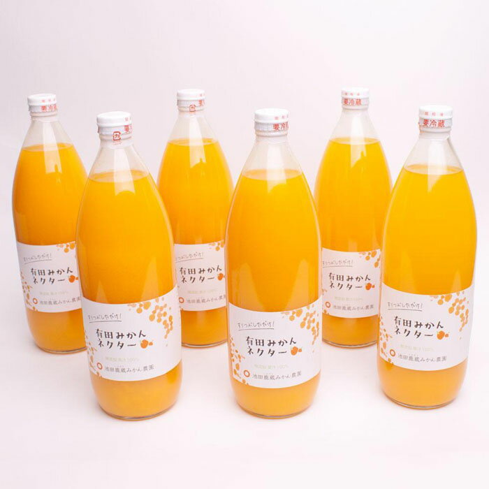 とろり みかんネクター 1000ml×6本