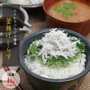 【ふるさと納税】茹でたて釜揚げしらす　1kg(250g×4パック)【冷凍】