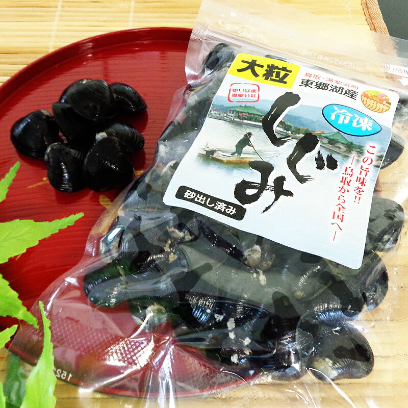 【ふるさと納税】B24-043 東郷湖冷凍しじみ（大粒） 2kg 鳥取県 おすすめ 黒いダイヤ 活しじみ 汽水湖 朝採れ 蜆 シジミ 貝