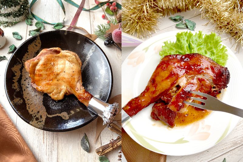 1439 鳥取県産「鳥取のとり」ローストレッグ10本セット 国産 鶏肉 ローストチキン 照り焼きチキン バジルチキン 惣菜 クリスマス パーティー 送料無料