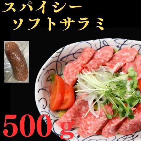 スパイシー ソフト サラミ 500g [25-010-035]さんれいフーズ お取り寄せ おつまみ グルメ 鳥取県 米子市